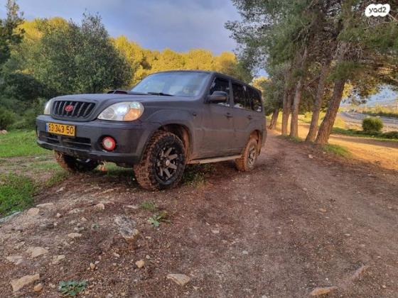 יונדאי טאראקן 4X4 GLS אוט' דיזל 5 מק' 2.9 (150 כ''ס) דיזל 2003 למכירה בנהריה