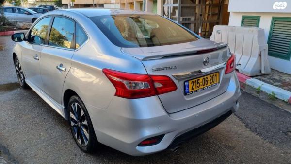 ניסאן סנטרה SR אוט' 1.8 (130 כ"ס) בנזין 2018 למכירה בפתח תקווה