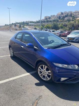 הונדה סיוויק האצ'בק החדשה Sport אוט' 1.8 (140 כ''ס) בנזין 2012 למכירה בירושלים