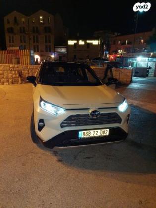 טויוטה RAV4 הייבריד E-motion Sky הייבריד אוט' 2.5 (178 כ''ס) בנזין 2022 למכירה בירושלים