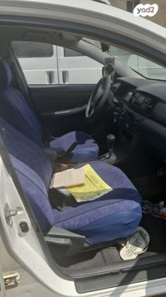 טויוטה קורולה Sun אוט' 1.6 (110 כ''ס) בנזין 2003 למכירה בכרמיאל