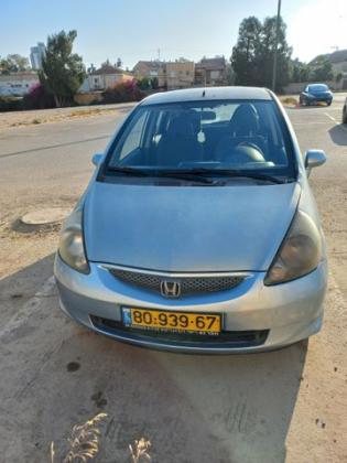 הונדה ג'אז LS אוט' 1.3 (83 כ''ס) בנזין 2008 למכירה בנתיבות