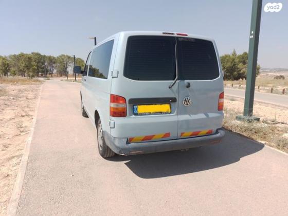 פולקסווגן טרנספורטר מסחרי/נוסעים קצר אוט' דיזל 3 מק' 3 דל' 2.5 (130 כ''ס) דיזל 2008 למכירה באופקים