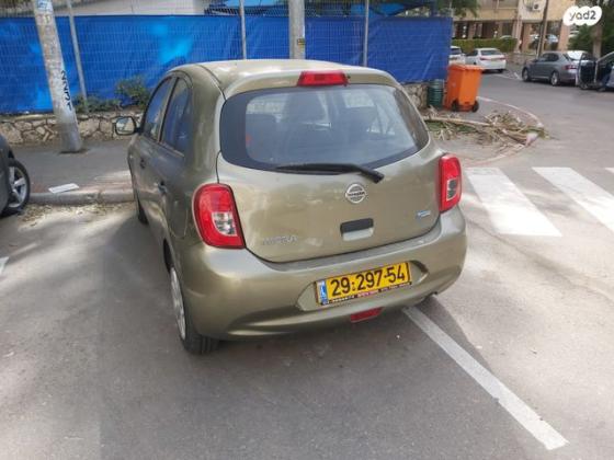 ניסאן מיקרה Visia ידני 1.2 (80 כ''ס) בנזין 2014 למכירה בחולון