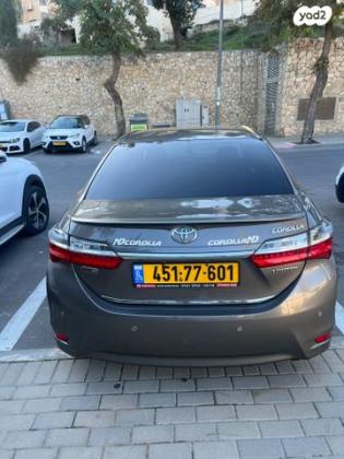 טויוטה קורולה Limited אוט' 1.6 (132 כ''ס) בנזין 2018 למכירה בירושלים
