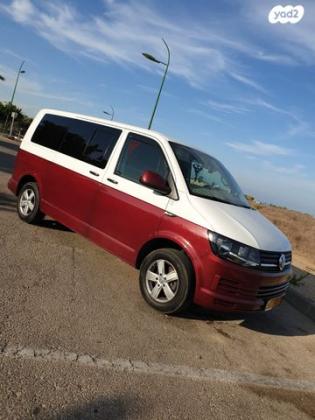 פולקסווגן טרנספורטר מסחרי/נוסעים Delivery Van ארוך ידני דיזל 2.0 (84 כ''ס) דיזל 2016 למכירה באשקלון