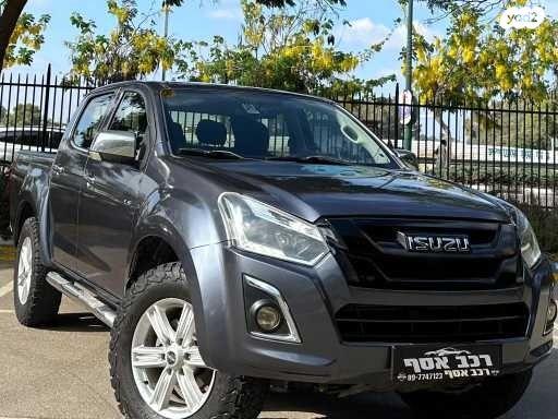 איסוזו 4X4 D-MAX 4X4 LS דאבל קבינה אוט' דיזל 1.9 (163 כ"ס) דיזל 2017 למכירה בנתניה