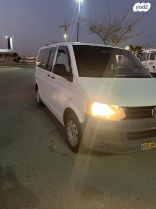 פולקסווגן טרנספורטר מסחרי/נוסעים Delivery Van קצר ידני דיזל 2.0 (84 כ''ס) דיזל 2012 למכירה בבאר שבע