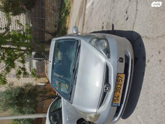 הונדה ג'אז LS אוט' 1.3 (83 כ''ס) בנזין 2004 למכירה בירושלים