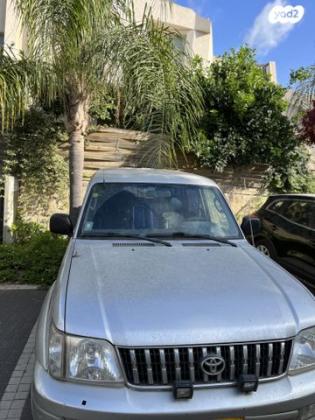טויוטה לנד קרוזר פרדו ארוך 4X4 STD אוט' דיזל 8 מק' 3.0 (163 כ''ס) דיזל 2001 למכירה בתל מונד