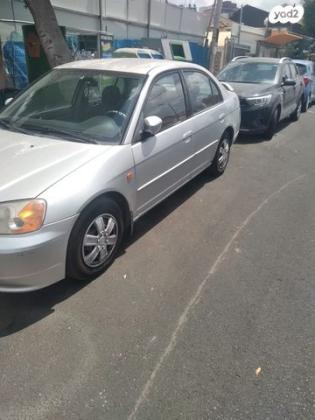 הונדה סיוויק (עד 2006) LS אוט' 1.6 (110 כ''ס) בנזין 2004 למכירה בראשון לציון