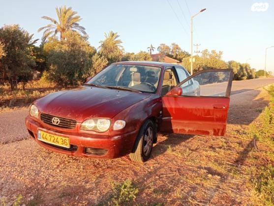 טויוטה קורולה GLI אוט' 1.6 (99-02)- 110 כ"ס בנזין 2002 למכירה בגבע
