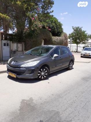 פיג'ו 308 Comfort Plus אוט' 1.6 (120 כ"ס) בנזין 2010 למכירה בבאר שבע