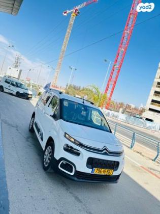 סיטרואן ברלינגו דור 3 (2018 ואילך) Shine אוט' דיזל 5 מק' 1.5 (130 כ''ס) דיזל 2020 למכירה בבאר שבע