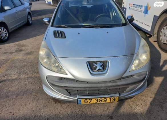 פיג'ו 206 + Urban ידני 5 דל' 1.4 (73 כ''ס) בנזין 2012 למכירה בנס ציונה