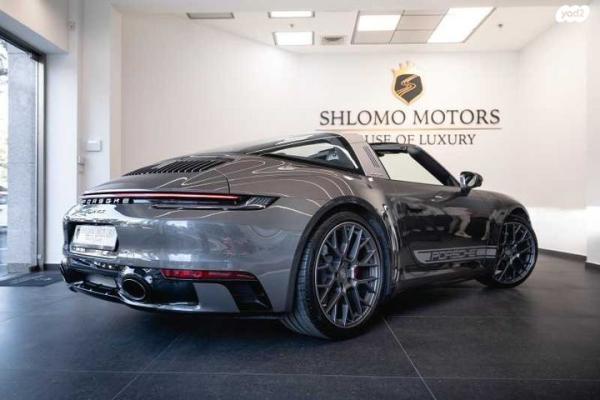 פורשה 911 טארגה 4X4 Targa 4S קבריולט אוט' 3.0 (450 כ"ס) בנזין 2022 למכירה בהרצליה
