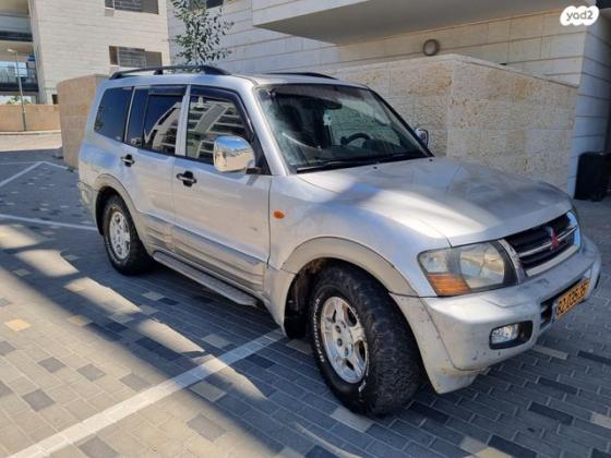 מיצובישי פג'רו ארוך 4X4 GLX אוט' דיזל 7 מק' 3.2 (165 כ''ס) דיזל 2002 למכירה בחריש