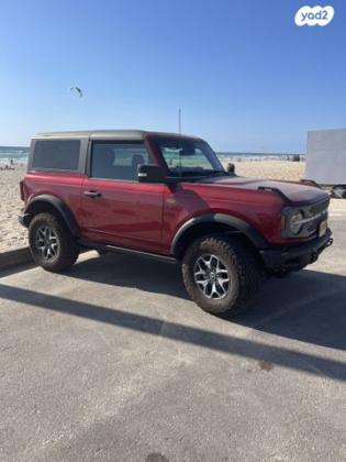 פורד ברונקו 4X4 Bad Lands Lux אוט' 2 דל' 2.7 (330 כ"ס) בנזין 2022 למכירה בראשון לציון