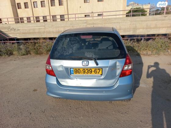 הונדה ג'אז LS אוט' 1.3 (83 כ''ס) בנזין 2008 למכירה בנתיבות