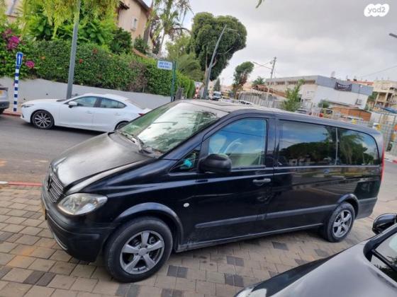 מרצדס ויטו CDI 111 אוט' דיזל 2 מק' 4 דל' 2.1 (109 כ''ס) דיזל 2010 למכירה בבאר יעקב
