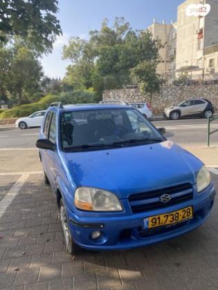 סוזוקי איגניס 4X4 GLS אוט' 1.3 (83 כ''ס) בנזין 2005 למכירה בחיפה