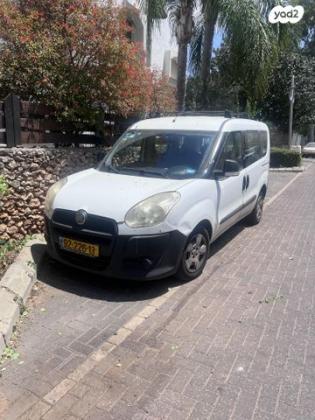 פיאט דובלו Active ידני דיזל 5 מק' 1.2 (90 כ''ס) דיזל 2012 למכירה בכפר סבא