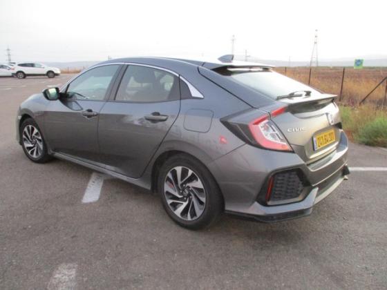 הונדה סיוויק האצ'בק החדשה Comfort אוט' 1.0 (126 כ''ס) בנזין 2018 למכירה בבאר שבע