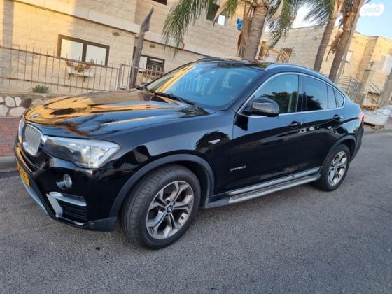 ב.מ.וו X4 4X4 XDRIVE20D Sport אוט' דיזל 2.0 (190 כ''ס) דיזל 2017 למכירה בטבריה