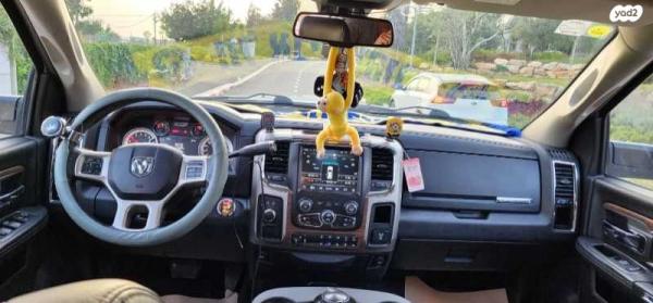 דודג' ראם קצר 4X4 3500 Laramie RB אוט' דיזל 6 מק' 6.7 (370 כ"ס) דיזל 2018 למכירה בלוד