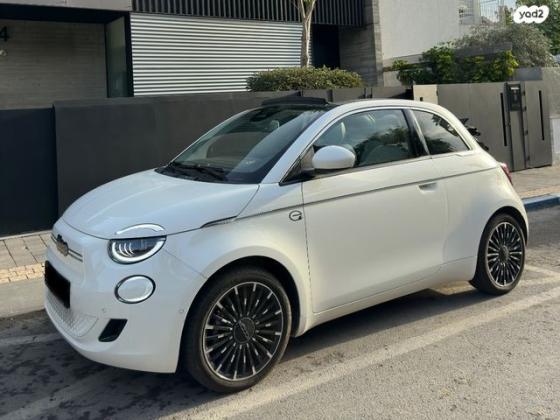 פיאט 500 La Prima Cab אוט' קבריולט חשמלי (118 כ"ס) חשמלי 2022 למכירה ברמת גן