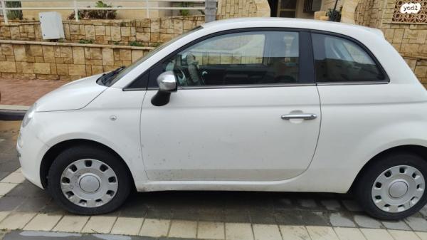 פיאט 500 My Pop דואולוג'יק 1.2 (69 כ"ס) בנזין 2015 למכירה באשקלון