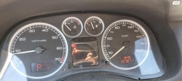 פיג'ו 307 XT טיפטרוניק 5 דל' 1.6 (110 כ"ס) בנזין 2003 למכירה בקרית ים