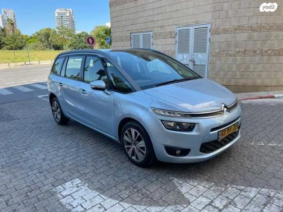 סיטרואן C4 פיקאסו Comfort PK אוט' דיזל 7 מק' 2.0 (149 כ''ס) דיזל 2015 למכירה בתל אביב יפו