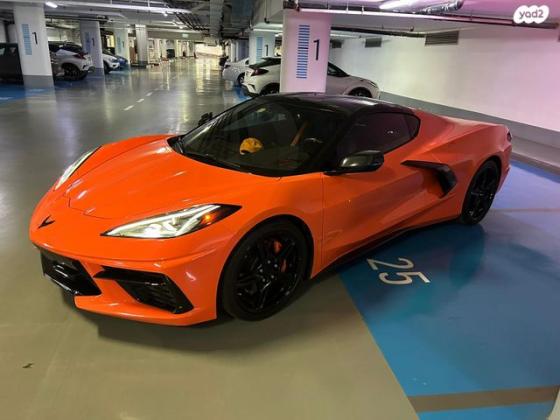 שברולט קורבט 2LT Z51 PKG אוט' קופה 6.2 (495 כ''ס) בנזין 2021 למכירה בתל אביב יפו