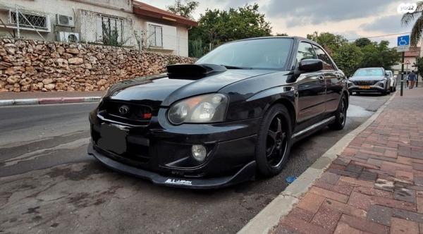 סובארו אימפרזה טורבו 4X4 WRX ידני 2.0 (225 כ''ס) בנזין 2005 למכירה בהרצליה