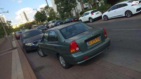 יונדאי אקסנט (עד 2012) Family GL אוט' 4 דל' 1.5 (91 כ''ס) בנזין 2004 למכירה בבאר שבע