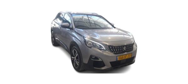 פיג'ו 3008 Active Hdi אוט' דיזל 1.5 (130 כ''ס) דיזל 2019 למכירה ב