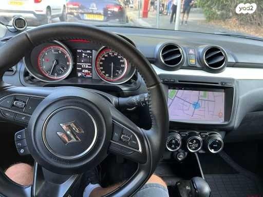 סוזוקי סוויפט GLX אוט' 1.2 (90 כ"ס) בנזין 2018 למכירה בתל אביב יפו