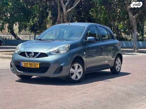 ניסאן מיקרה Visia אוט' 1.2 (80 כ''ס) בנזין 2018 למכירה בחולון