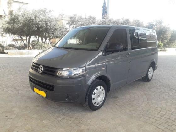 פולקסווגן טרנספורטר מסחרי/נוסעים Delivery Van קצר ידני דיזל 8-9 מק' 2.0 (84 כ''ס) דיזל 2012 למכירה במודיעין מכבים רעות