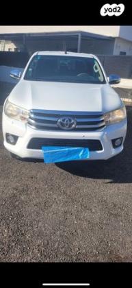 טויוטה היילקס 4X4 4X4 Adventure דאבל קבינה אוט' דיזל 2.4 (150 כ''ס) דיזל 2016 למכירה בבית הגדי