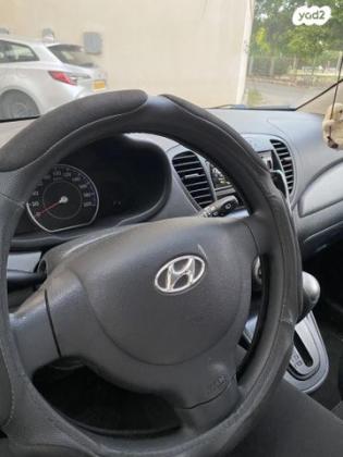 יונדאי i10 Inspire אוט' 1.1 (69 כ"ס) בנזין 2011 למכירה בעפולה