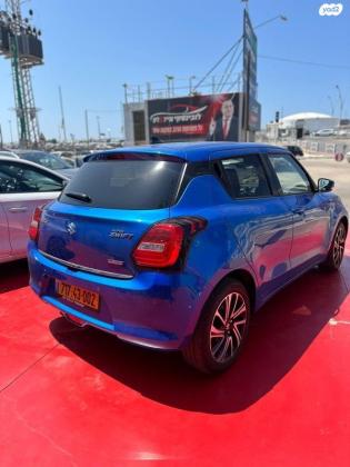 סוזוקי סוויפט GLX אוט' הייבריד 1.2 (83 כ"ס) בנזין 2021 למכירה בראשון לציון