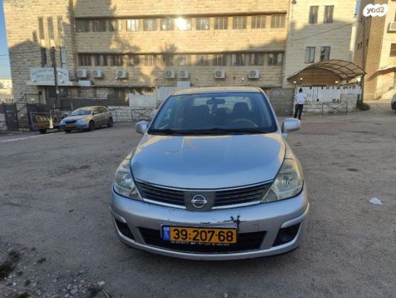 ניסאן טידה Business אוט' סדאן 1.6 (110 כ''ס) בנזין 2008 למכירה בירושלים