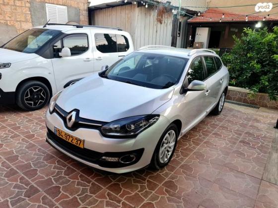 רנו מגאן אסטייט/ גראנד טור Expression אוט' דיזל 1.5 (110 כ''ס) דיזל 2017 למכירה בכפר יאסיף