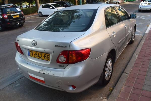 טויוטה קורולה GLI רובוטית 1.6 (124 כ"ס) בנזין 2008 למכירה בחיפה