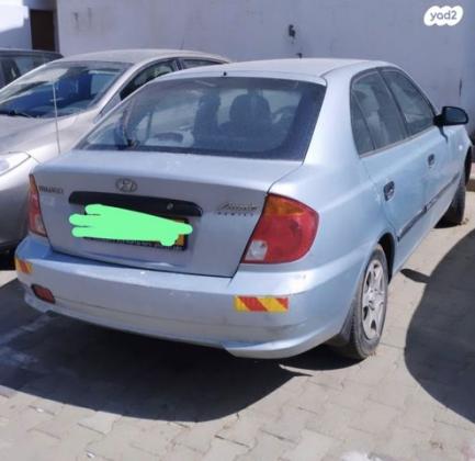 יונדאי אקסנט (עד 2012) Family GL אוט' 5 דל' 1.5 (91 כ''ס) בנזין 2006 למכירה בתל אביב יפו