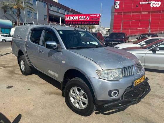 מיצובישי L200 האנטר 4X4 4X4 GLX דאבל קבינה אוט' דיזל 2.5 (136 כ''ס)[10-15] דיזל 2010 למכירה בראשון לציון