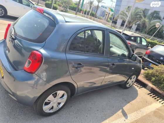 ניסאן מיקרה Acenta אוט' 1.2 (80 כ''ס) בנזין 2016 למכירה באשדוד