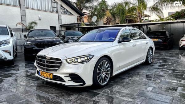 מרצדס S-Class 4X4 S580E 4MATIC Plat Plus AMG אוט' 3.0 (367 כ''ס) היברידי חשמל / בנזין 2023 למכירה בעפולה